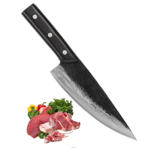 Meat Cleaver Knife-Japanese Butcher Knife Meat Cutting-Professional Chef Knife High Carbon Stainless Steel With Ergonomic Handle- Ultra Sharp Kitchen Meat Cleaver Knife-Japanese Butcher Knife Meat Cutting-Professional Chef Knife High Carbon Stainless Steel With Ergonomic Handle- Ultra Sharp Kitchen